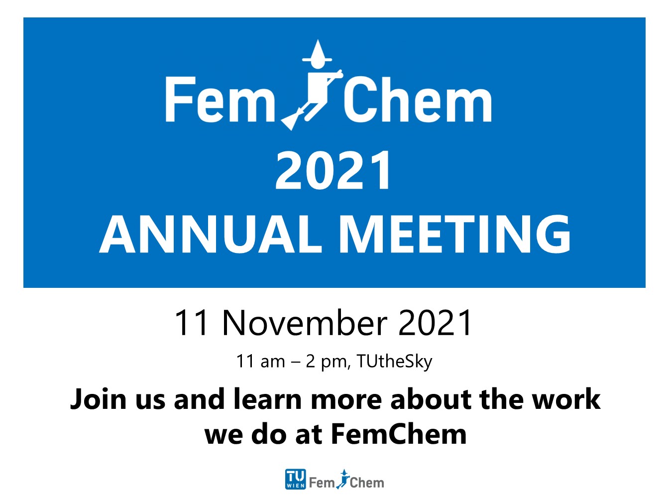 FemChem Annual Meeting 2021