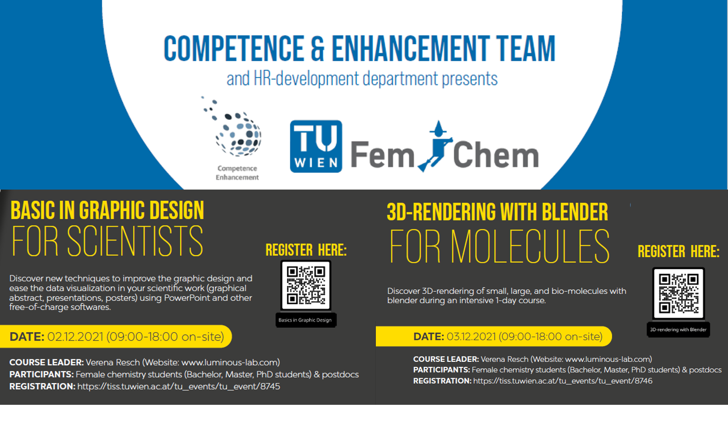 FemChem Seminar: Graphical Design for scientists