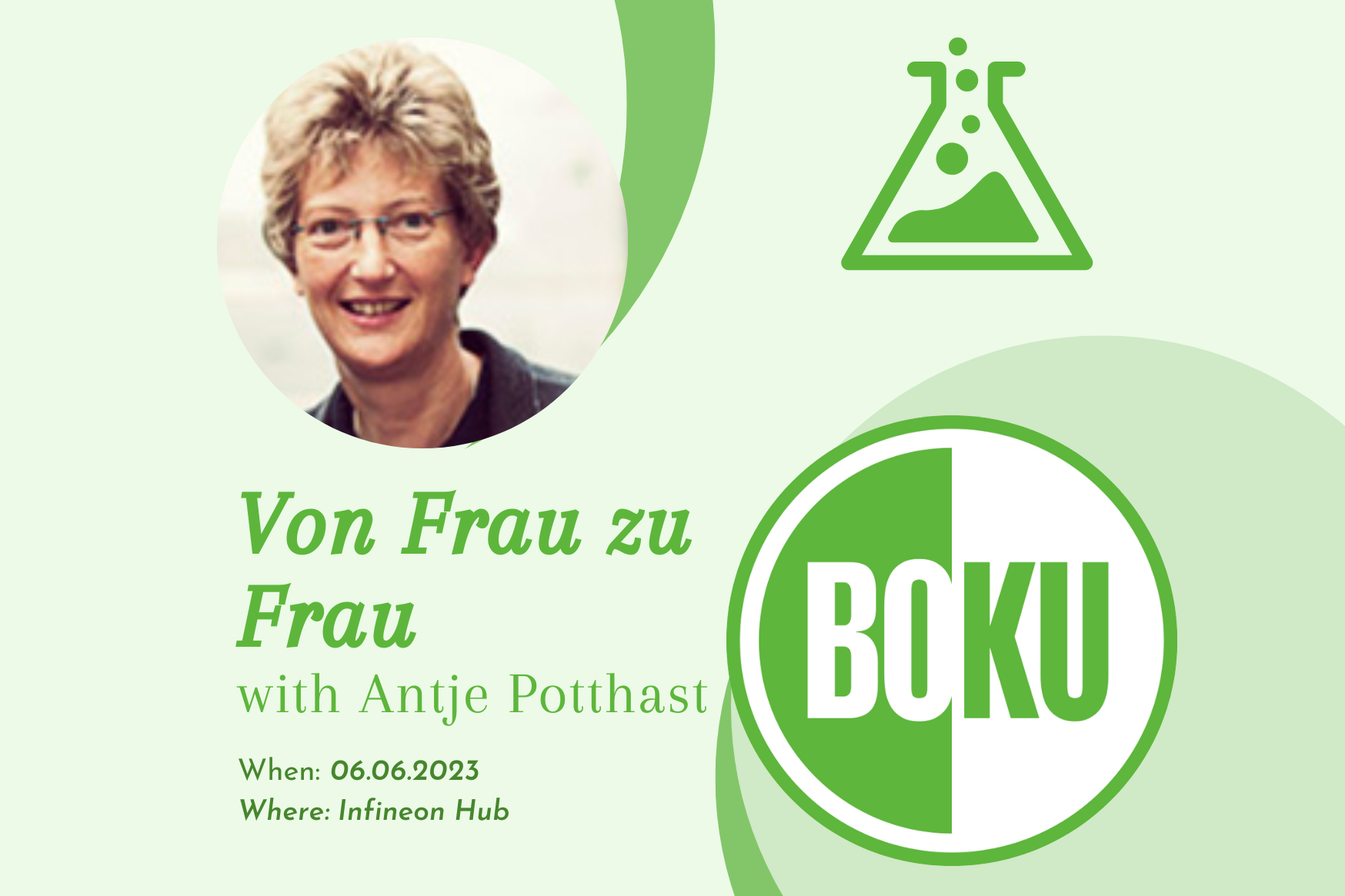 “Von Frau zu Frau” with Antje Potthast